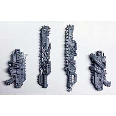 Chosen - Engraved Stowed Swords & Bolters