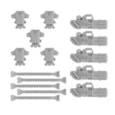 Telerac pattern Volkite Culverins Set