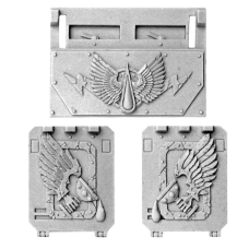 BLOOD ANGELS RHINO DOORS AND FRONT PLATE
