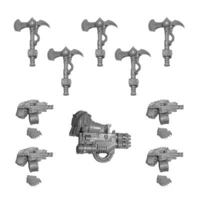 Sons of Horus Justaerin Weapons Set
