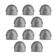 Space Wolves Mk III Shoulder Pads