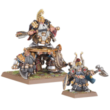 DWARF LORDS WITH SHIELDBEARERS