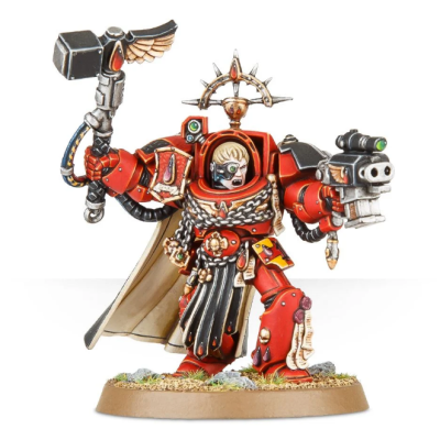 Blood Angels Captain In Terminator Armour