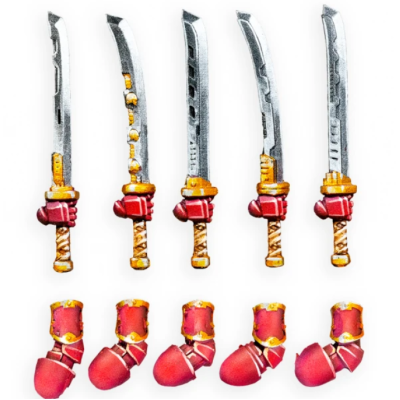 Cyber Samurai Vibro Katanas - Right