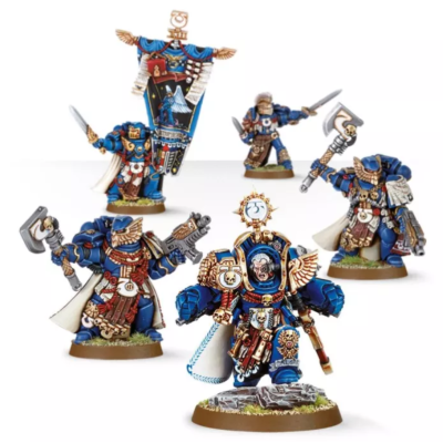 Ultramarines Marneus Calgar with  Honour Guard