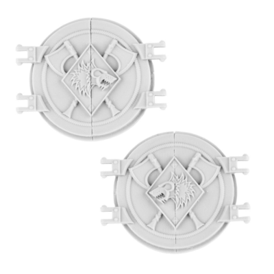 Space Wolves Legion Deimos Rhino Doors Set 1