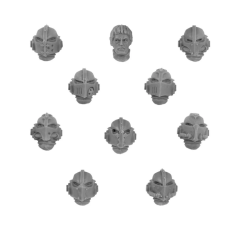 Dark Angels Legion Heads Upgrade Set