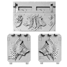 Space Wolves Rhino Doors and Front Plate