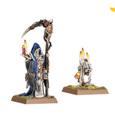 Necromancer Wizard and Familiar