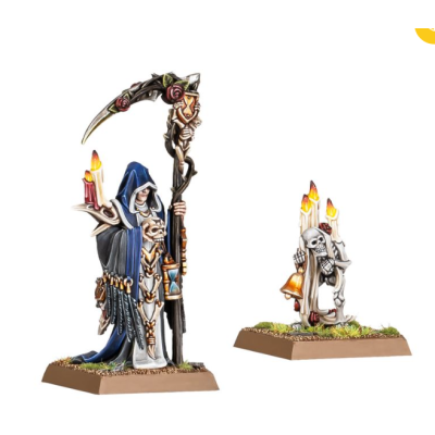 Necromancer Wizard and Familiar