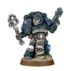 Chaplain with Crozius and Plasma Pistol