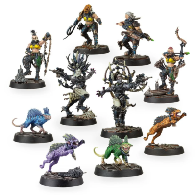 Escher Death-maidens and Wyld Runners