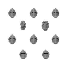 Imperial Fists MKIII Upgrade Set - Veteran Heads
