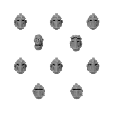 Imperial Fists MKIII Upgrade Set - Veteran Heads