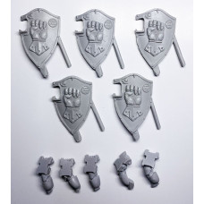 Imperial Fists Legion Phalanx Warder Squad - Shields