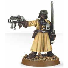 Steel Legion Officer With Power Sword And Pistol