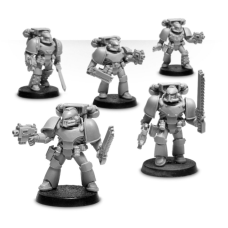 MKIV Space Marine Assault Squad