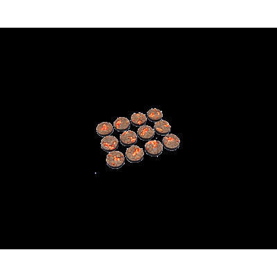 Chaos Waste Bases Round 25mm (5 pieces)