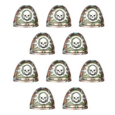 Death Guard MKII Shoulder Pads