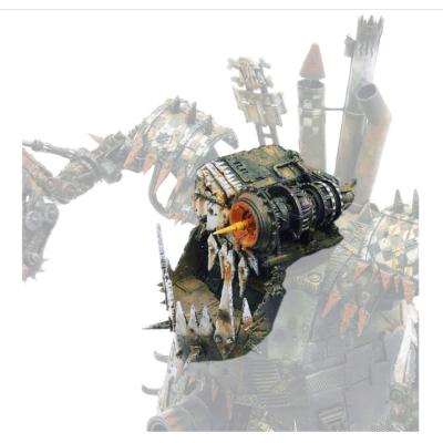 Ork Stompa Head