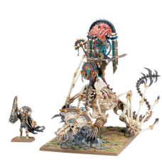 TOMB KING - LICHE PRIEST ON NECROLITH BONE DRAGON