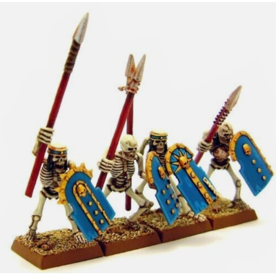 Tomb Kings Skeleton Warriors x 4