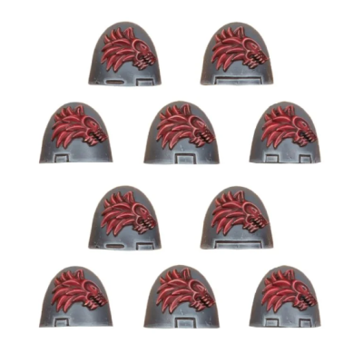 Space Wolves MKVI Shoulder Pads