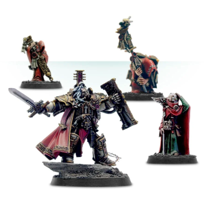 Inquisitor Lord Hector Rex and Retinue