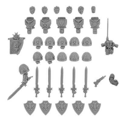 Imperial Fists Legion Templar Brethren Upgrade Set