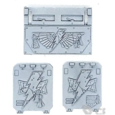 White Scars Rhino Doors and Frontplate
