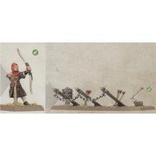 Bretonnian Peasant Bowmen x 4