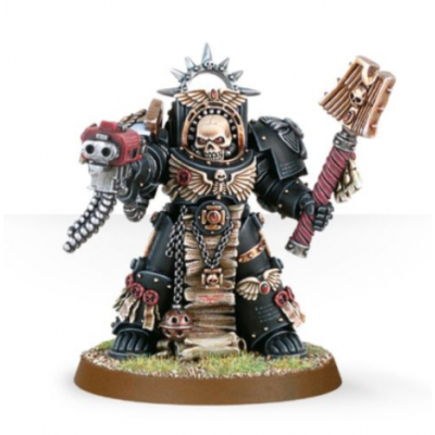 Space marine chaplain in terminator armour
