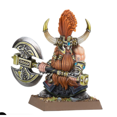 Ungrim Ironfist, the Slayer King of Karak Kadrin