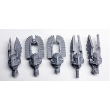 Heads - Dark Angels Legion Deathwing Companions