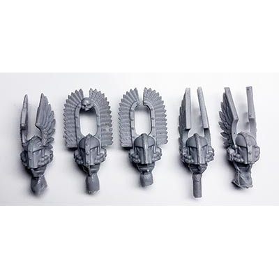 Heads - Dark Angels Legion Deathwing Companions