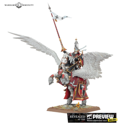 Lord of Bretonnia on Royal Pegasus