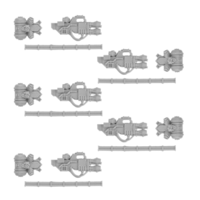 Phaistos pattern Heavy Flamers Set