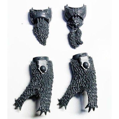 Space Wolves - Wolf Pelt Cape & Torso