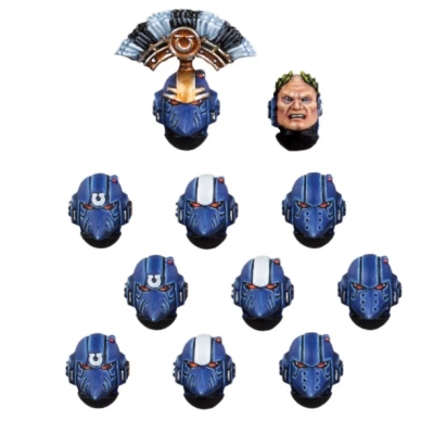 Ultramarines MKVI Heads