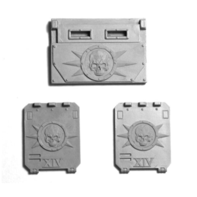 Death Guard Legion Rhino Doors and Front Plate