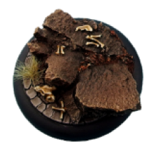 Troglodyte Bases Round 50mm (1 piece)