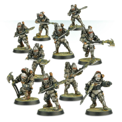 Solar Auxilia Veletaris Storm Section with Power Axes