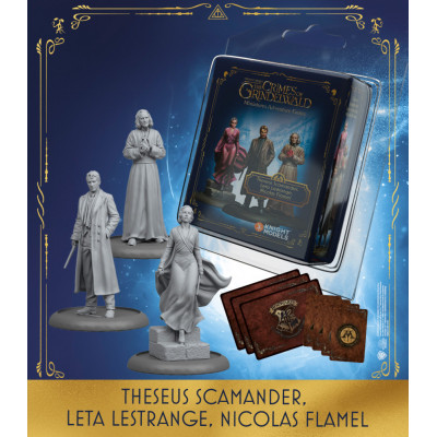 THESEUS SCAMANDER & LETA LESTRANGE & NICOLAS FLAMEL