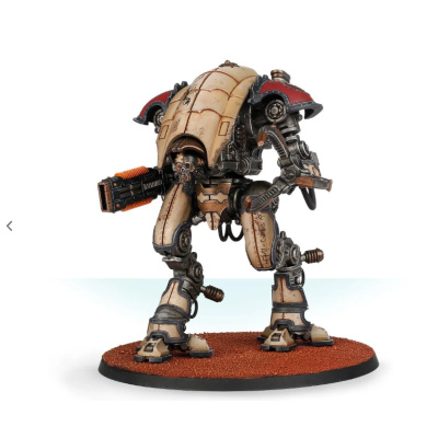 Mechanicum Knight Moirax with Volkite Veuglaire and Gyges Siege Claw
