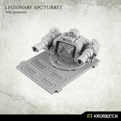 Legionary APC turret - Twin Lascannon