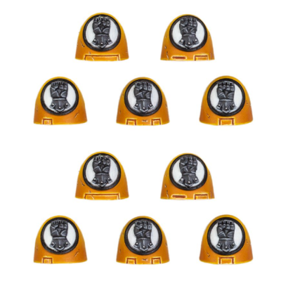 Imperial Fists MKVI Shoulder Pads