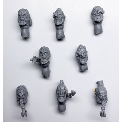 Space Wolves Legion Grey Slayers - Heads