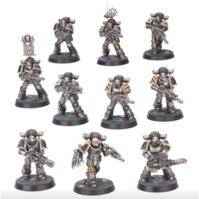 MKII Veteran Squad with Disintegrator Weapons x10