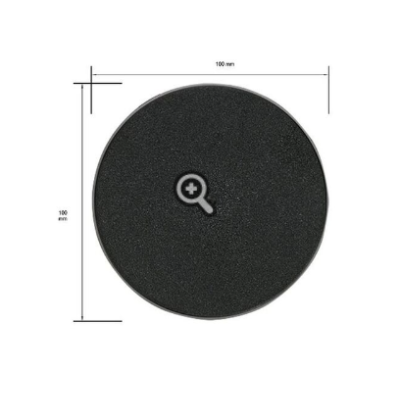 100 MM ROUND PLASTIC BASE (1pc)