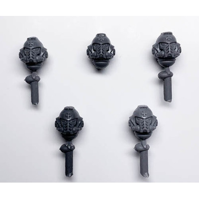 Black Templars Primaris Crusader Squad - Heads